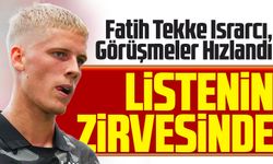 Sörloth ve Cornelius etkisi yaratacak! Fatih Tekke Israrcı, Görüşmeler Hızlandı