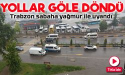 Trabzon’da Sabah Kabusu! Caddeler Göle Döndü, Hayat Durdu