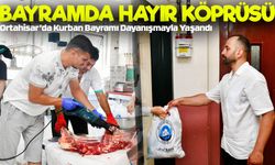 Ortahisar Belediyesi’nden Kurban Bayramı’nda Örnek Dayanışma