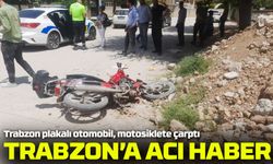 Trabzon Plakalı Otomobil Adıyaman’da Motosiklete Çarptı: Sürücü Hayatını Kaybetti