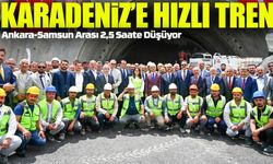 Ankara-Samsun Arası 2,5 Saate Düşüyor: Karadeniz’e Hızlı Tren Müjdesi