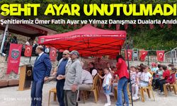Şehitlerimiz Ömer Fatih Ayar ve Yılmaz Danışmaz Dualarla Anıldı