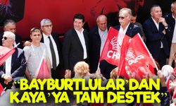 Başkan Ahmet Kaya’ya Bayburt’ta Coşkulu Karşılama