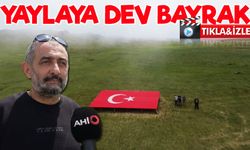 Giresun’un Zirvesine 54 Metrekarelik Dev Türk Bayrağı
