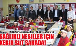 Kebir Süt’ten Öğrencilere 1.500 Ayran Sürprizi