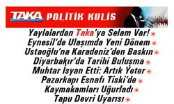 Maçka Yaylalarından TAKA’ya Selam Var! Yusuf Erden Takipte