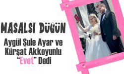 Aygül Şule Ayar ile Kürşat Akkoyunlu Dünyaevine Girdi