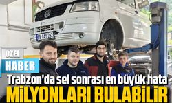 Trabzon’da Sel Alarmı: Araçlar Büyük Tehlikede!