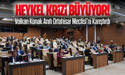 Heykel Krizi Büyüyor! Volkan Konak Anıtı Ortahisar Meclisi’ni Karıştırdı