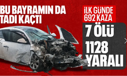 Bayramın İlk Gününde 692 Kaza: 7 Can Kaybı, 1128 Yaralı!
