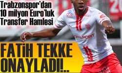 Trabzonspor’dan 10 milyon Euro’luk Transfer Hamlesi: Tekke Onay Verdi, Pazarlıklar Kızıştı