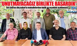Akçaabat muhtarlarından sel sonrası birlik mesajı: “Devlet-millet dayanışmasıyla atlattık”