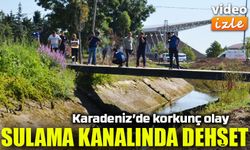 Bölgemizde Sulama Kanalında Kadın Cesedi Bulundu