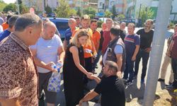Kazaya Karışan Sürücülerden İnsanlık Dersi