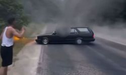 Kendi Etti, Kendi Buldu! Drift Eğlencesi Pahalıya Patladı