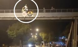 Üst Geçitten Atlayacaktı! Samsun Emniyeti Müdahale Etti...