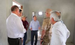 Ortaçımağıl ve Aşağıçımağıl köylerinde yapımı devam eden ve yapılması planlanan köy konağı çalışmaları incelendi