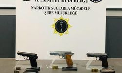 Samsun’da silah ve uyuşturucu ele geçirildi: 2 gözaltı