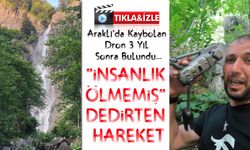 Trabzon’da Örnek Davranış: 3 Yıl Önce Kaybolan Dronu Bulup Sahibine Teslim Etti