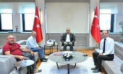 Bakan Uraloğlu, Düzköy’den Gelen Misafirlerini Ankara’da Ağırladı