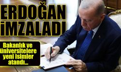 Bazı bakanlık ve üniversitelere yeni atamalar Resmi Gazete’de yayımlandı