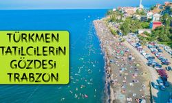 Türkmen Tatilcilerin Gözdesi Trabzon Oldu; Tatilciler Karadeniz’e Hayran Kaldı