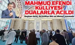 Mahmud Efendi Külliyesi hizmete girdi, hafızlar icazet aldı; Başkan Genç: Bu külliye ilim ve hikmet yuvasıdır