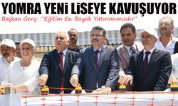Yomra Vakfı Anadolu Lisesi’nin Temeli Atıldı; Başkan Genç: “Eğitim En Büyük Yatırımımızdır”