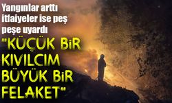 İtfaiyeden Yangın Uyarısı: Bahçede Yakılan Ateş Felakete Dönüşebilir