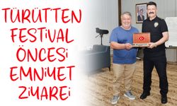İsmail Türüt’ten Emniyet Müdürü’ne Ziyaret, Festivalde Sahneye Çıkacak