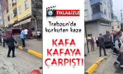 Araklı Yolgören’de Kafa Kafaya Çarpışma: 1 Kişi Yaralandı