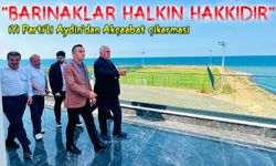 Yavuz Aydın’dan Akçaabat’ta net mesaj: “Balıkçı barınakları alternatifsiz kaldırılamaz”