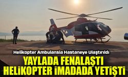 Trabzon Sultan Murat Yaylası’nda Fenalaşan Kadın İçin Helikopter Seferber Edildi