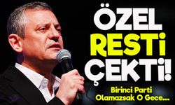 Özgür Özel’den Sert Rest: “Birinci Parti Olamazsak O Gece..."