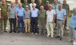 Trabzon eski Milletvekili Mehmet Çakıroğlu, Demokratları Of’ta ağırladı