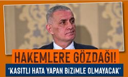 TFF Başkanı Hacıosmanoğlu’ndan Hakemlere Sert Mesaj: “Kasti Hatalara Geçit Yok”