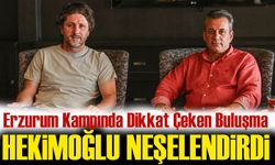 Celil Hekimoğlu’ndan Trabzonspor’a Ziyaret! Erzurum Kampında Dikkat Çeken Buluşma
