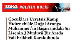 Vali Aziz Yıldırım’dan Erikbeli Jandarma Karakolu’na Ziyaret