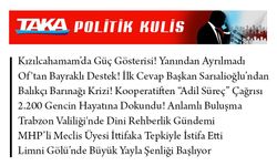 Kızılcahamam’da Güç Gösterisi! Erdoğan’ın Yanından Ayrılmadı