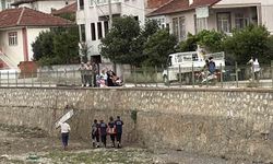 Tokat Erbaa’da Kedi Kurtarmak İsterken Dereye Düştü! O Anlar Kamerada