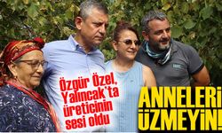 CHP Genel Başkanı Özgür Özel, Trabzon Yalıncak’ta üreticinin sesi oldu