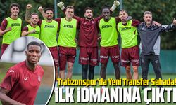 Trabzonspor’da Yeni Transfer Sahada! Paul Onuachu İlk Antrenmanına Çıktı