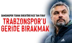 Samsunspor Teknik Direktörü Rice’tan İtiraf: “Trabzonspor ve Beşiktaş’ı Geride Bırakmak İnanılmazdı”