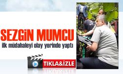 AK Parti İl Başkanı Sezgin Mumcu, kazazedelere ilk müdahaleyi olay yerinde yaptı