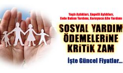 Sosyal yardım ödemelerine kritik zam! İşte yeni rakamlar