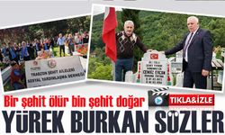 Trabzon Şehit Aileleri Derneği Başkanı’ndan Yürek Burkan Sözler