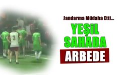 Amatör Futbol Maçında Arbede! Jandarma Müdahale Etti