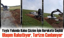Sultanmurat Yayla Yolu Yenileniyor! Ulaşım Rahatlıyor, Turizm Canlanıyor