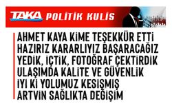 Başkan Kaya’dan Özgür Özel’e Teşekkür