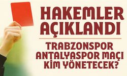 Trendyol Süper Lig'in 3. haftasında oynanacak maçlarda düdük çalacak hakemler belli oldu